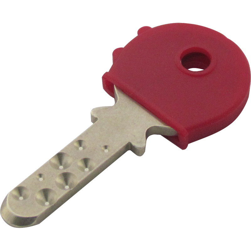 Schlüsselkappen farbig sortiert, 4 Stück