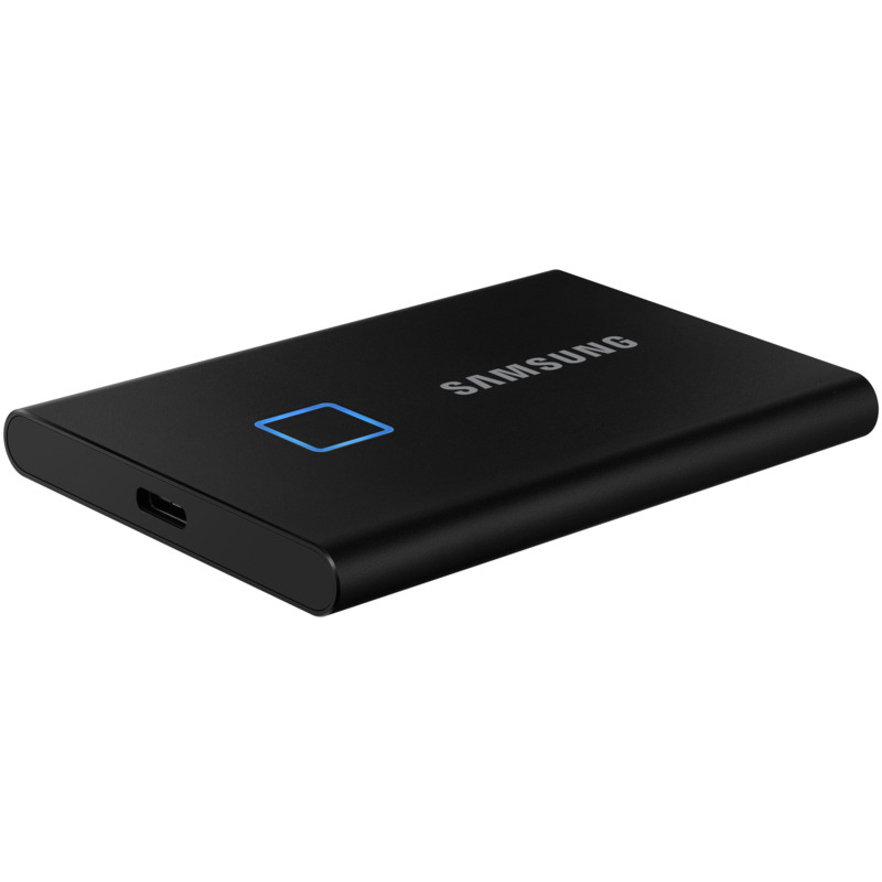 Samsung disque dur externe SSD Portable T7 Touch, Black - 8806090195280_02_ow