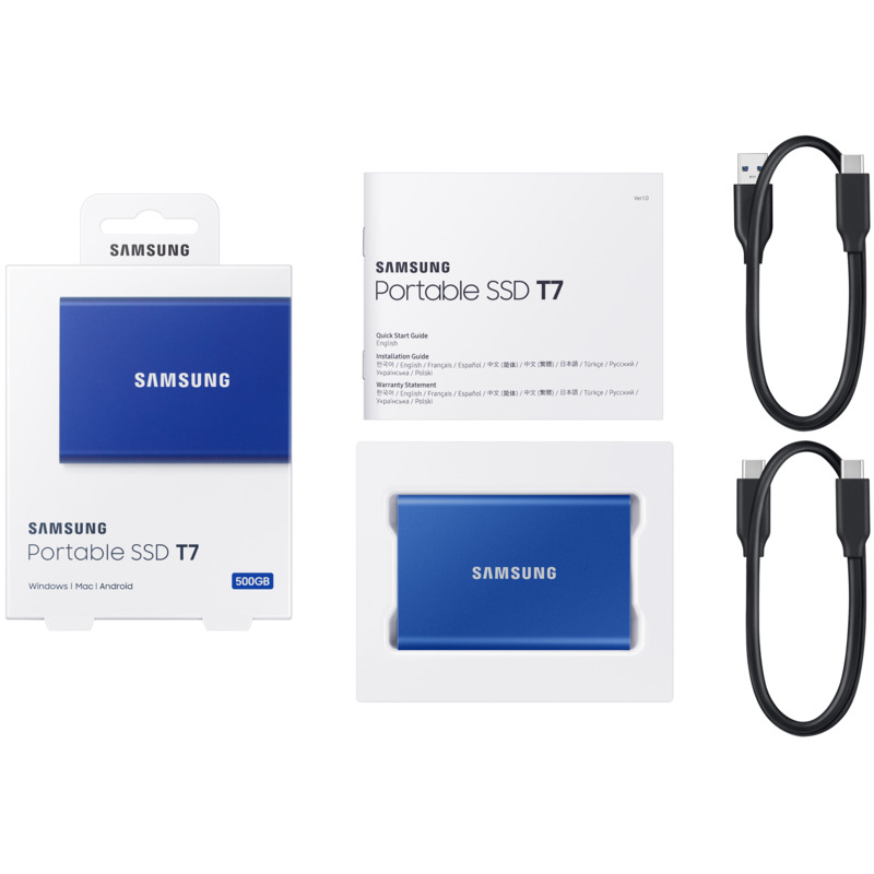 Samsung Electronics Externe Festplatte SSD Portable T7, blau - 8806090312434_03_ow