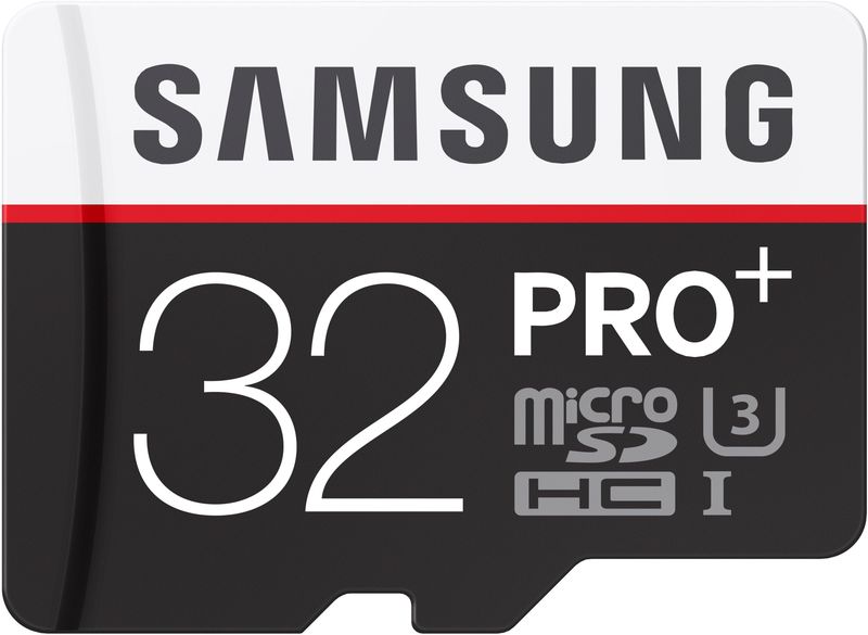 Samsung Speicherkarte microSDHC Pro Plus, 32GB + SD-Adapter - 8806086928625_01_ow