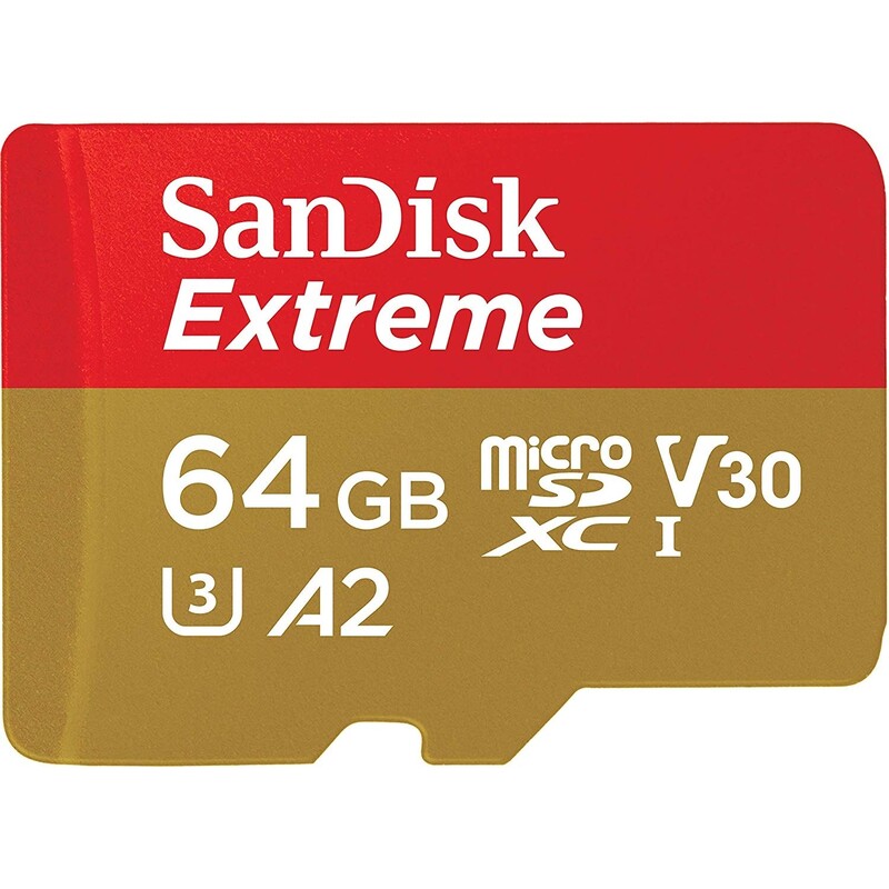 SanDisk Speicherkarte Extreme microSDXC + SD-Adapter - 619659170738_02_ow