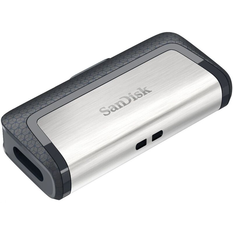 SanDisk USB-Stick Ultra Dual Drive, Type-C, 64 GB, USB 3.1, 1 Stück - 619659142056_02_ow