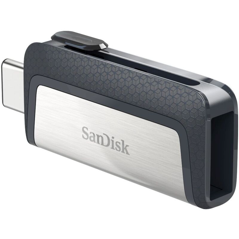 SanDisk USB-Stick Ultra Dual Drive, Type-C, 64 GB, USB 3.1, 1 Stück - 619659142056_04_ow