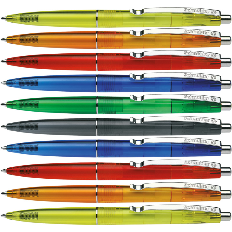 Schneider stylo-bille K20 Icy Colours, étui de 10, assortis - 4004675044860_02_ow