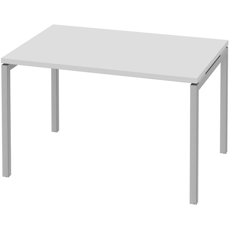 Schreibtisch LINUS I-Bein, 120 x 80 cm, grau - 8029466625185_01_ow