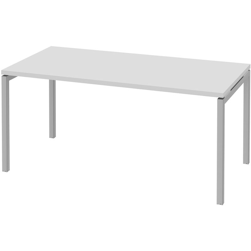 Schreibtisch LINUS I-Bein, 160 x 80 cm, grau - 8029466625666_01_ow