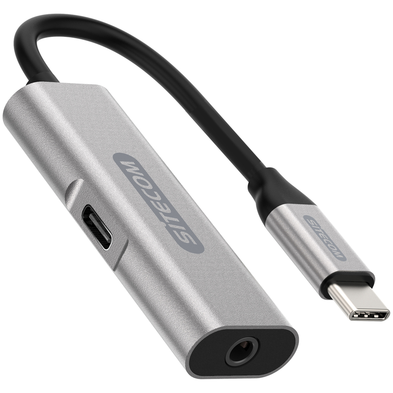 Adapter CN-396, USB-C - 3.5 mm Klinke, USB-C - 8716502031092_01_ow