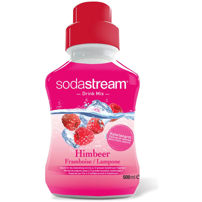 Sodastream Sirup Soda-Mix, Himbeer, 50 cl, 1 Stück - 7290002793380_01_ow