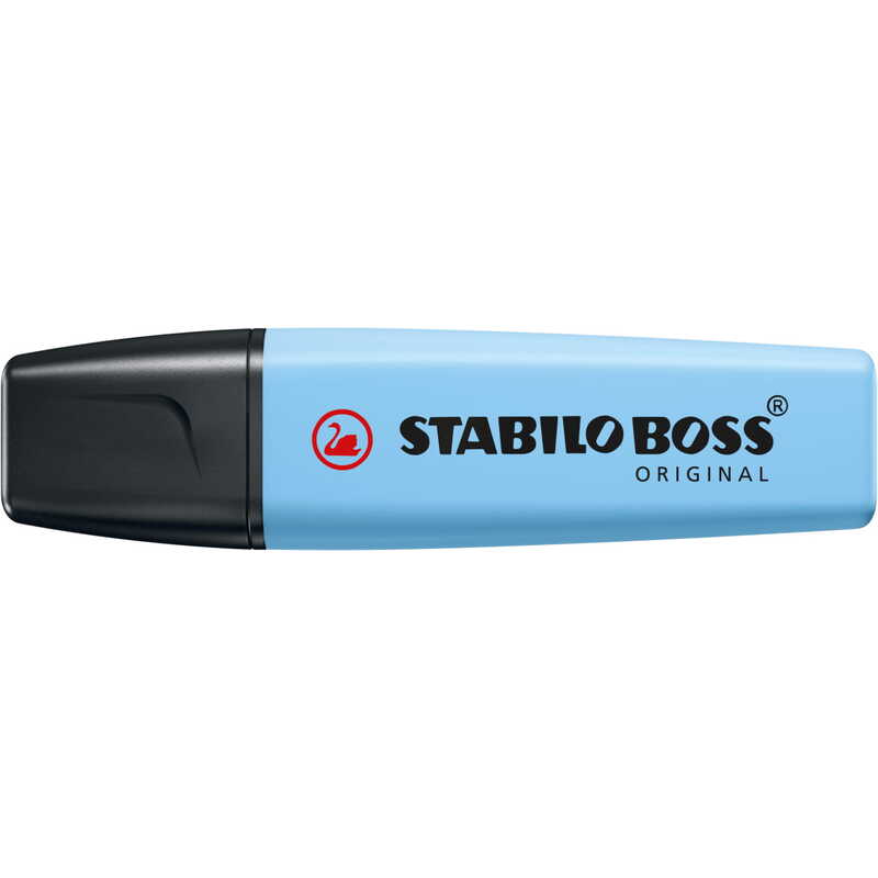 Stabilo Boss surligneur pastel, bleu ciel - 4006381566018_01