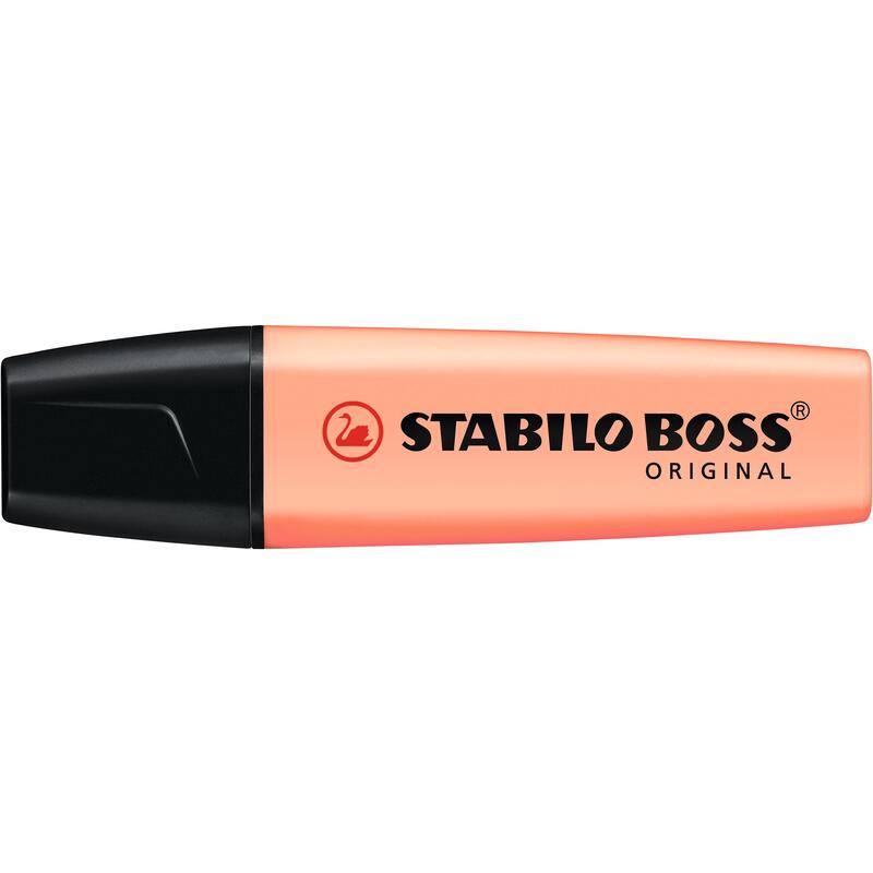 Stabilo Boss surligneur pastel, pêche - 4006381492386_01_ow