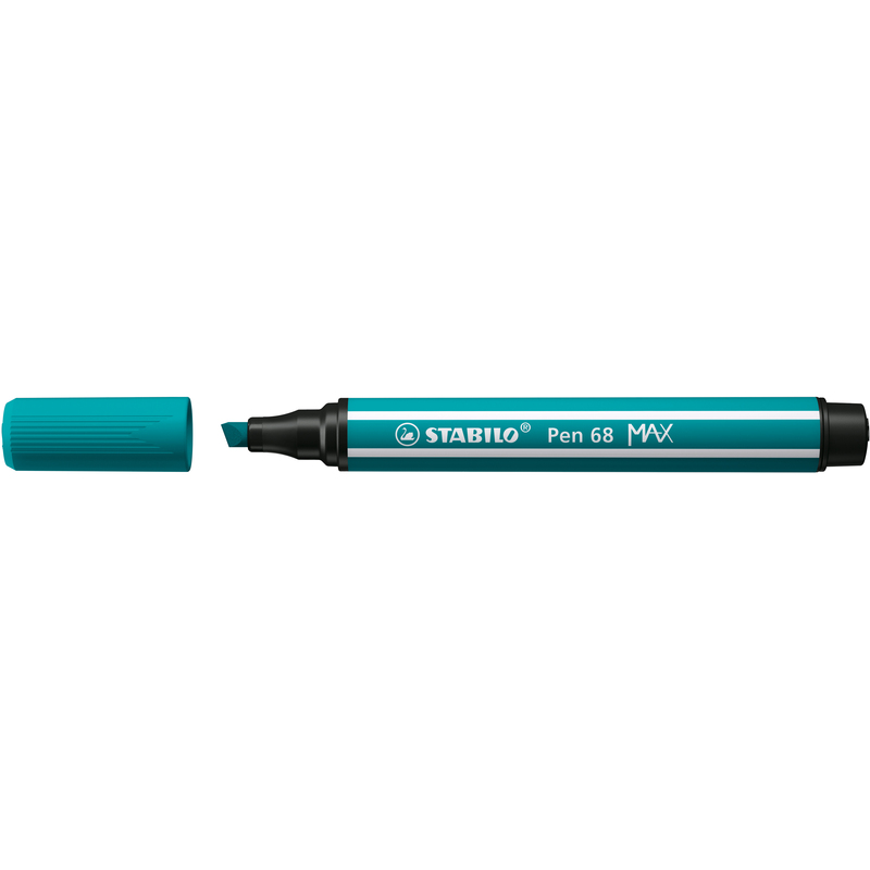 STABILO feutres Pen 68 MAX, bleu turquoise 