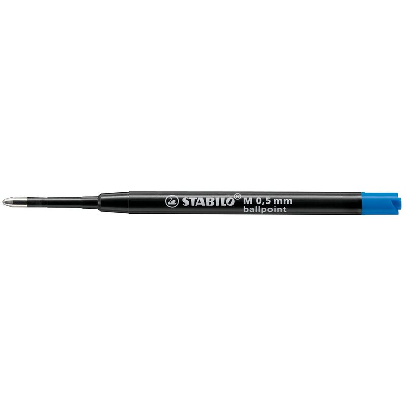STABILO mines de stylos à bille EASYball, M, 0.5 mm, bleu - 4006381427722_02_ow