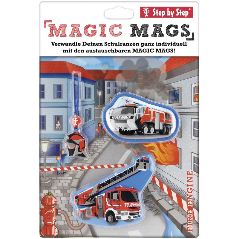 Step by Step MAGIC MAGS Fire Engine Brandon - 4047443387912_01_ow