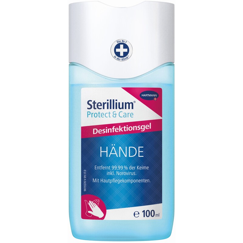 Hartmann Sterillium Protect & Care Gel Händedesinfektionsmittel, 100 ml - 4031678074730_01_ow