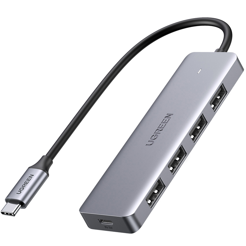 UGREEN Hub USB-C 70336, 4 x USB 3.0, 4 ports, 0.15 m 