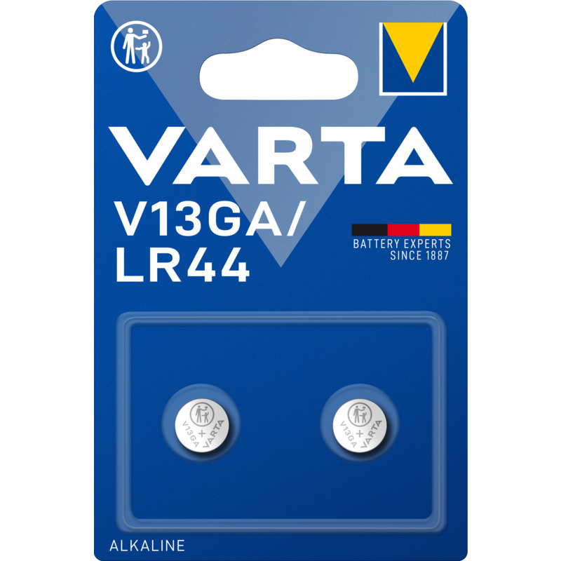 Varta Knopfbatterien, V13GA, 2 Stück - 04276101402_0