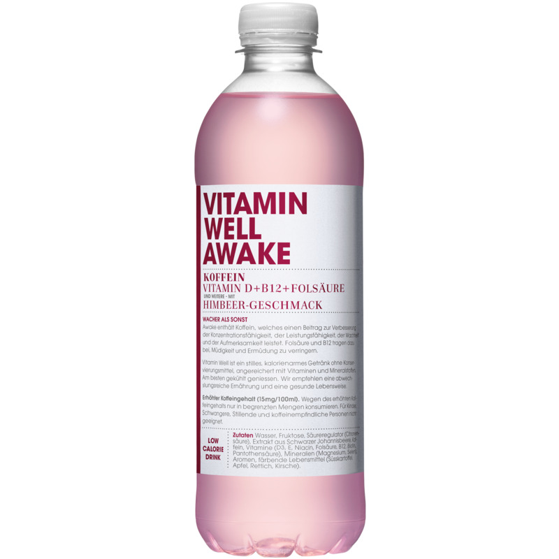 Vitamin Well Awake, 50 cl, 12 Stück - 7350042717637_01_ow