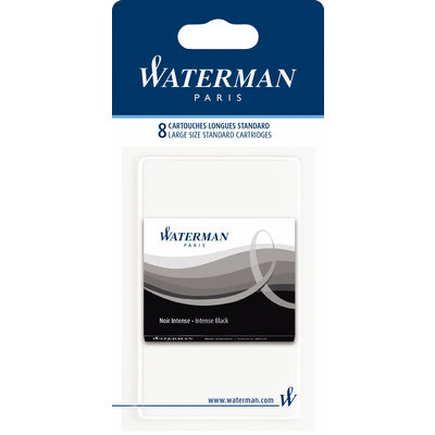 Waterman Tintenpatronen, 8 Stück, schwarz - 3034325211596_01_ow