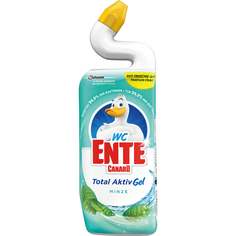 WC-Ente nettoyant toilettes AktivGel Menthe, 750 ml 