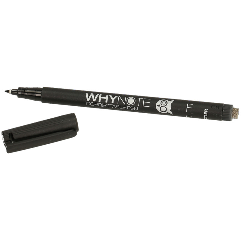 WhyNote löschbarer Stift, schwarz - 7640153931900_01_ow