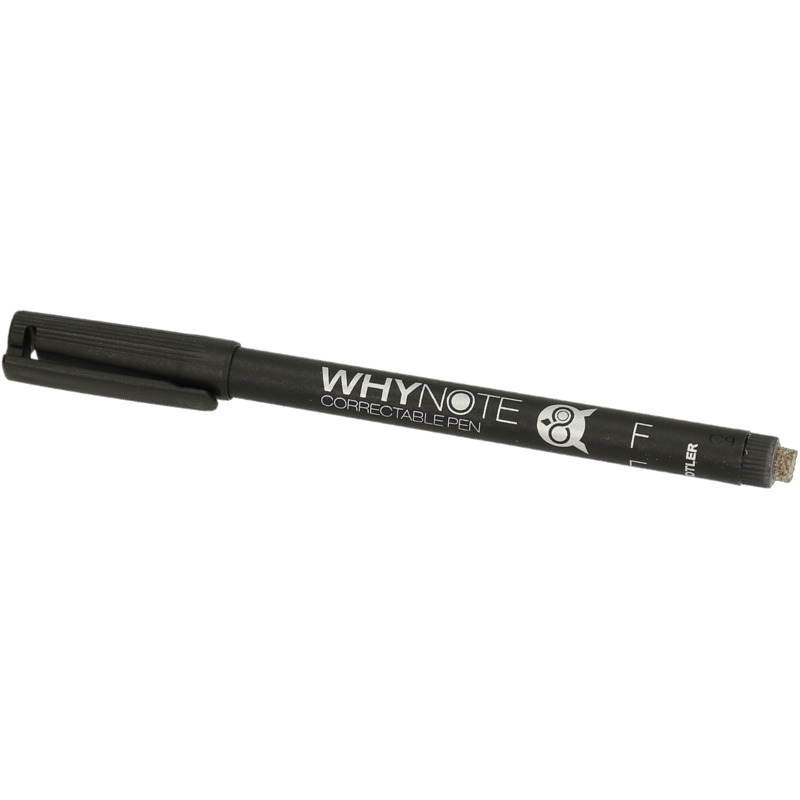 WhyNote löschbarer Stift, schwarz - 7640153931900_02_ow