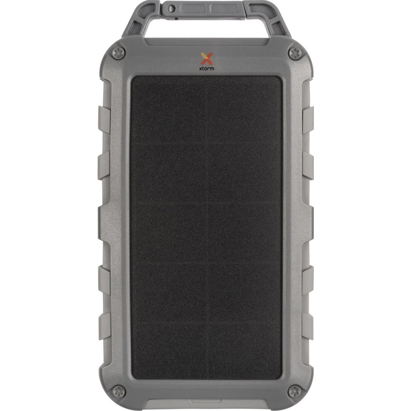 Xtorm Powerbank FS405 Solar Charger Fuel Series, 10000 mAh, schwarz/grau, 1 Stück - 8718182275490_01_ow
