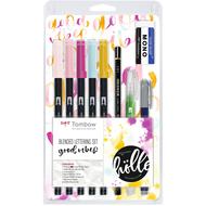 Pinselstifte Dual Brush Pen ABT, Good Vibes, 11-teilig