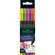 Fineliner Grip Finepen Neon, 5 Stück