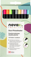 novooo Pinselstifte Dual Tip, 10 Sück