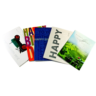Set de cartes d'anniversaire, 10 pièces