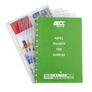 Pochettes pour l'album pour cartes de visite Adoc Card-Ex