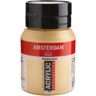 Amsterdam Acrylfarbe Standard Series, 500 ml, reichgold, 1 Stück - 8712079217570_01_ow