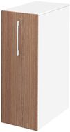 Apothekerschrank LINUS+, Dekor Nussbaum, weiss - 8058773219503_01_ow