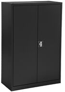 Armoire à portes battantes Steel, 3 hauteurs de classeur