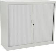 Armoire à rideau Steel, 2.5 hauteurs de classeur