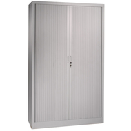 Armoire à rideau Steel, 5 hauteurs de classeur