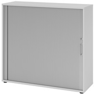 armoire à volets roulants Tarys, 3 hauteurs de classeur, gris/argenté - 4032062185162_01_ow