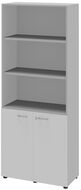 Armoire de bureau LINUS, 5 hauteurs de classeur, portes de 83 cm
