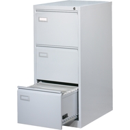 Armoire pour dossiers suspendus Steel, 3 tiroirs à dossiers suspendus, 46 x 62 x 102 cm