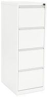 Armoire pour dossiers suspendus Steel, 4 tiroirs à dossiers suspendus, 46.5 x 62 x 132.5 cm