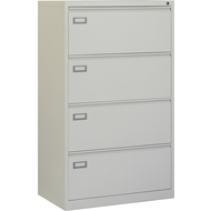 Armoire pour dossiers suspendus Steel, 4 tiroirs à dossiers suspendus, 79 x 48 x 132.8 cm