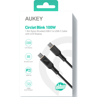 Aukey Kabel USB-C - USB-C CB-MCC102, Nylon, 1.8 m - 689323785353_02_ow