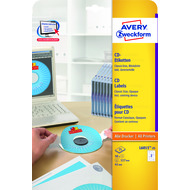 Avery Zweckform CD Etiketten, L6015-25, 117 mm, 25 Blatt - 4004182060155_01_ow