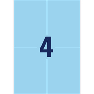 Avery Zweckform Etiketten, 3457, 105 x 148 mm, 100 Blatt - 4004182034576_06_ow
