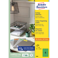 Avery Zweckform Etiketten, 3458, 105 x 148 mm, 100 Blatt - 4004182034583_05_ow