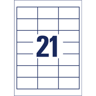 Avery Zweckform Etiketten, 3670, 64 x 36 mm, 100 Blatt - 4004182036709_06_ow