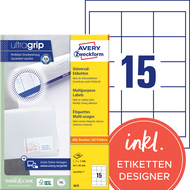 Avery Zweckform Etiketten, 3672, 64 x 50 mm, 100 Blatt - 4004182036723_01_ow