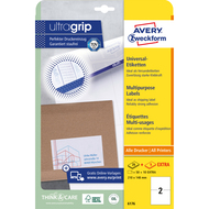 Avery Zweckform Etiketten, 6176, 210 x 148 mm, 30 Blatt - 4004182433386_05_ow