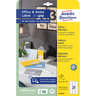 Avery Zweckform Etiketten, 7160-10, 63.5 x 38.1 mm, 10 Blatt - 4004182371602_05_ow
