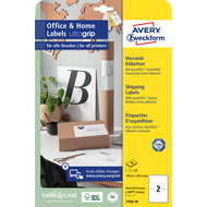 Avery Zweckform Etiketten, 7168-10, 199.6 x 143.5 mm, 10 Blatt - 4004182371688_05_ow